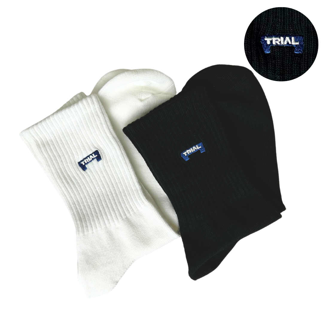 ロゴ刺繍ショートソックス(TRAIL)