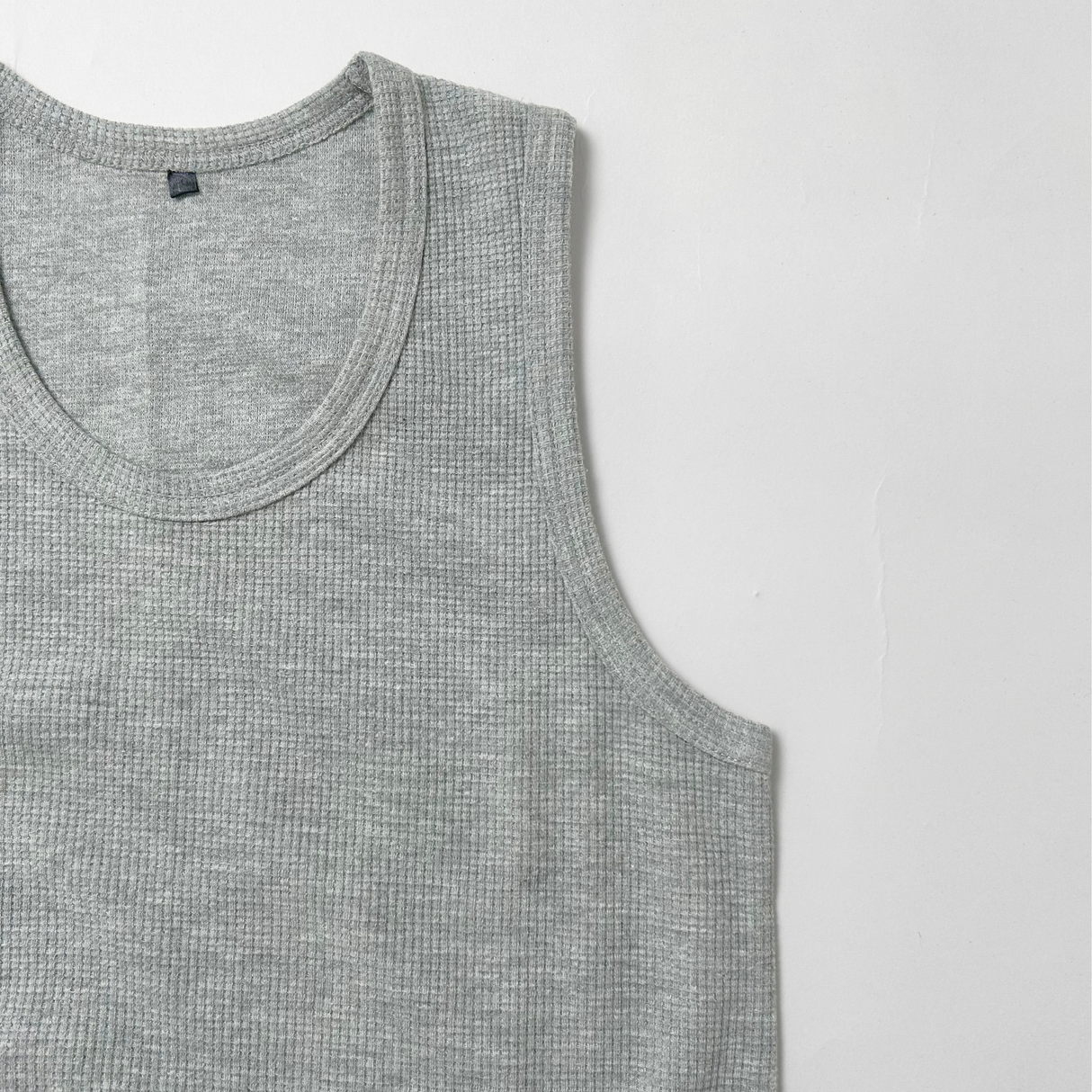 ワッフルタンクトップ