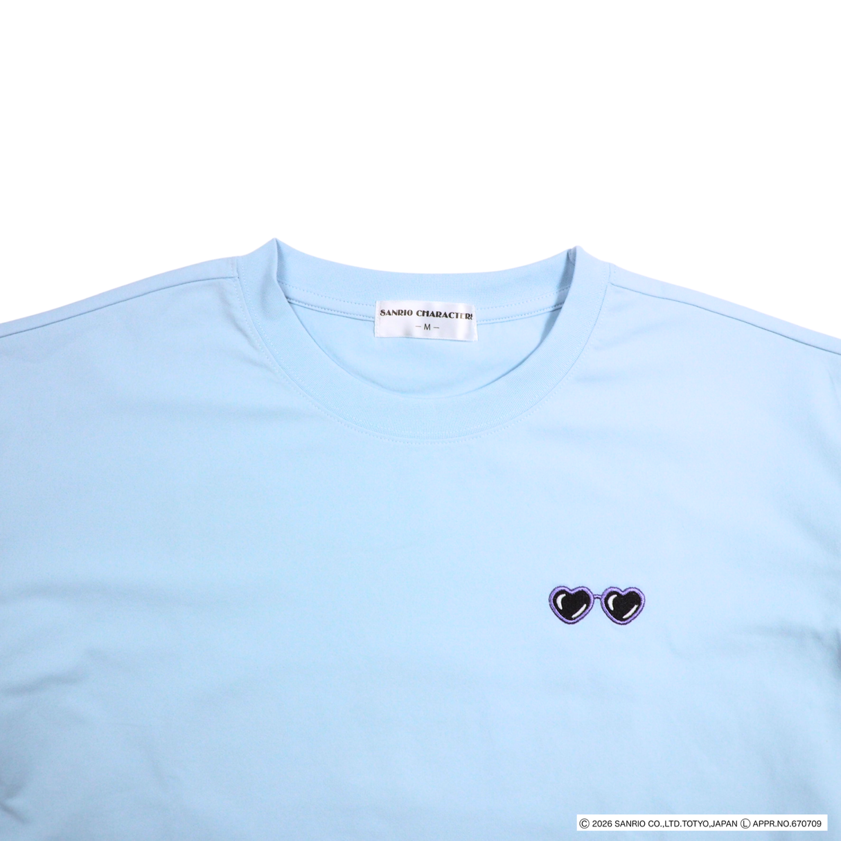 【サンリオキャラクターズ】バックプリント冷感Tシャツ