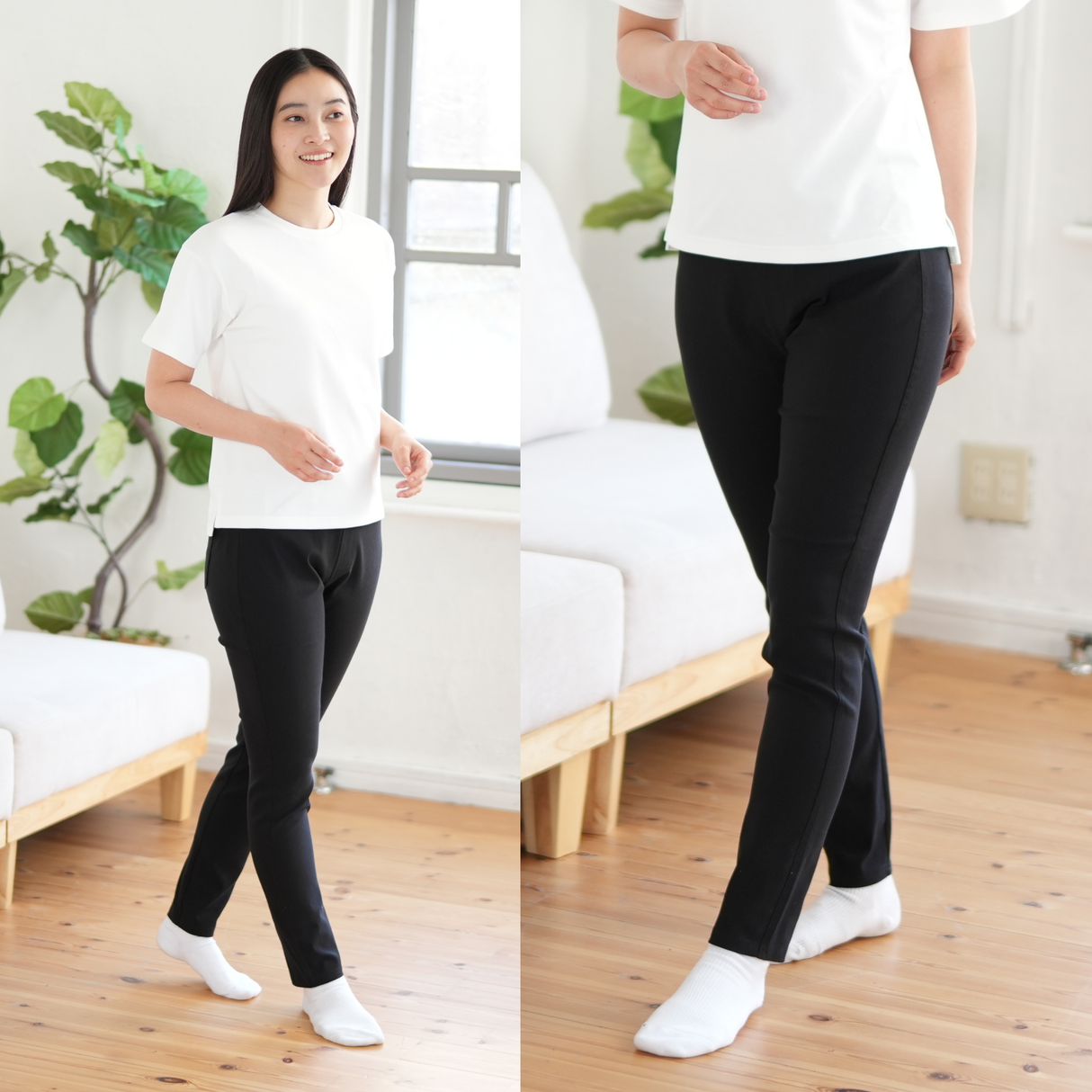 スラリノ レギンスパンツ