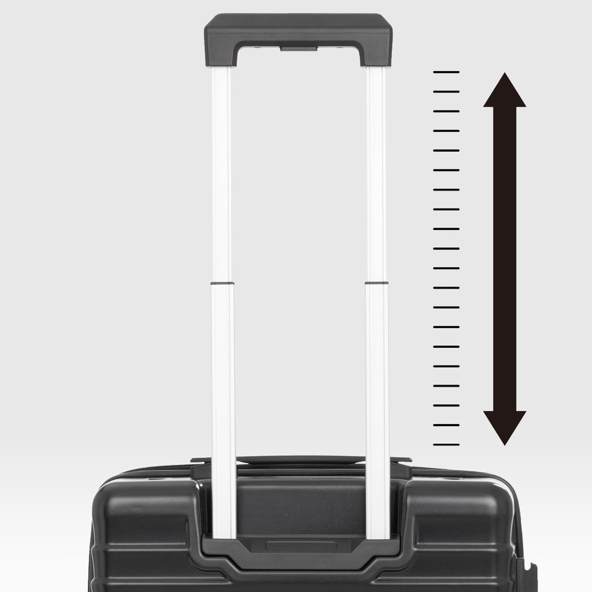 ストッパー付きフロントオープンキャリーMALIBU48L