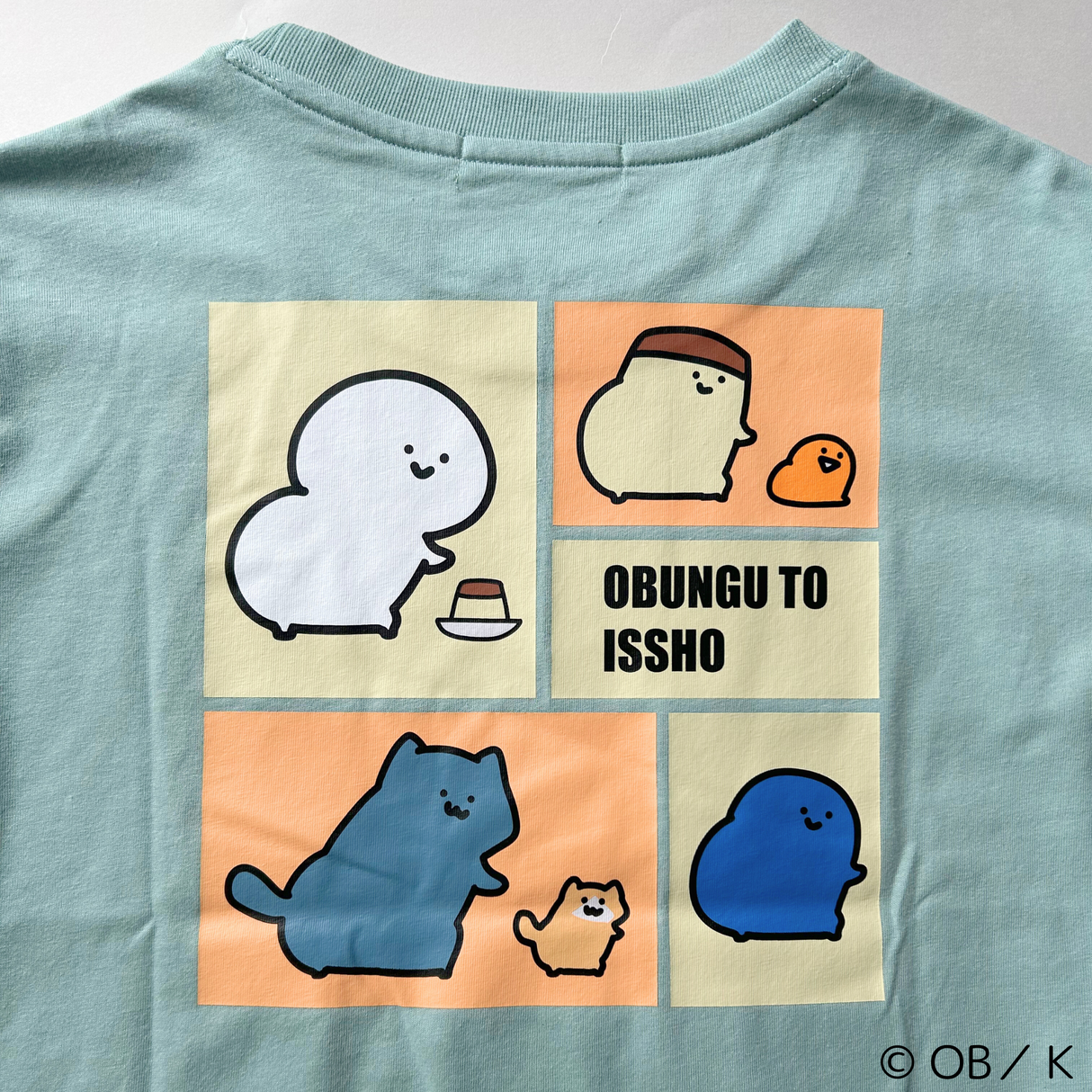 お文具さん胸ロゴ半袖Tシャツ