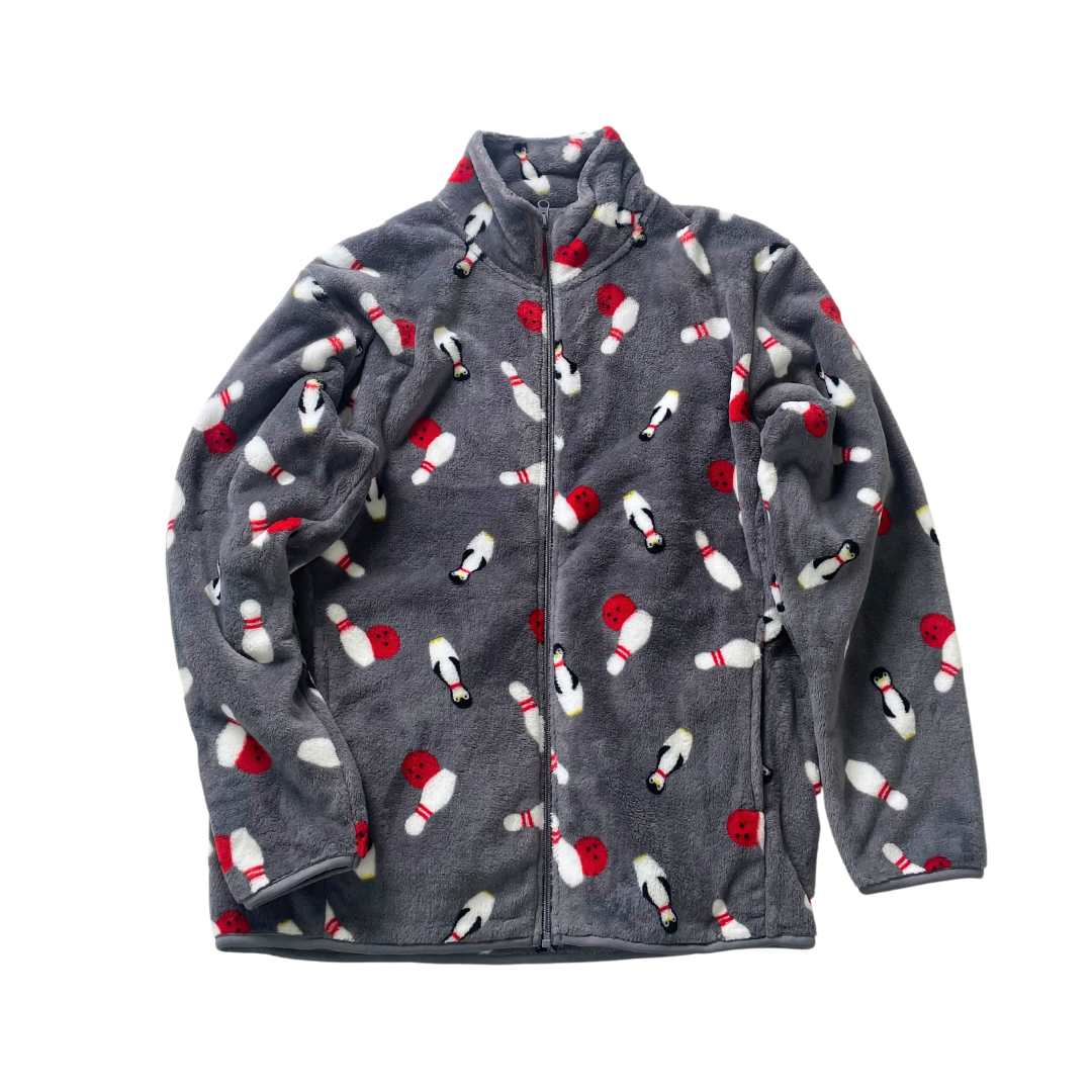 シルキーフリースジャケット 総柄(2024年モデル)
