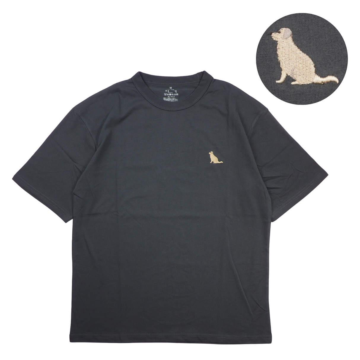 綿100% 刺繍Tシャツ(半袖)