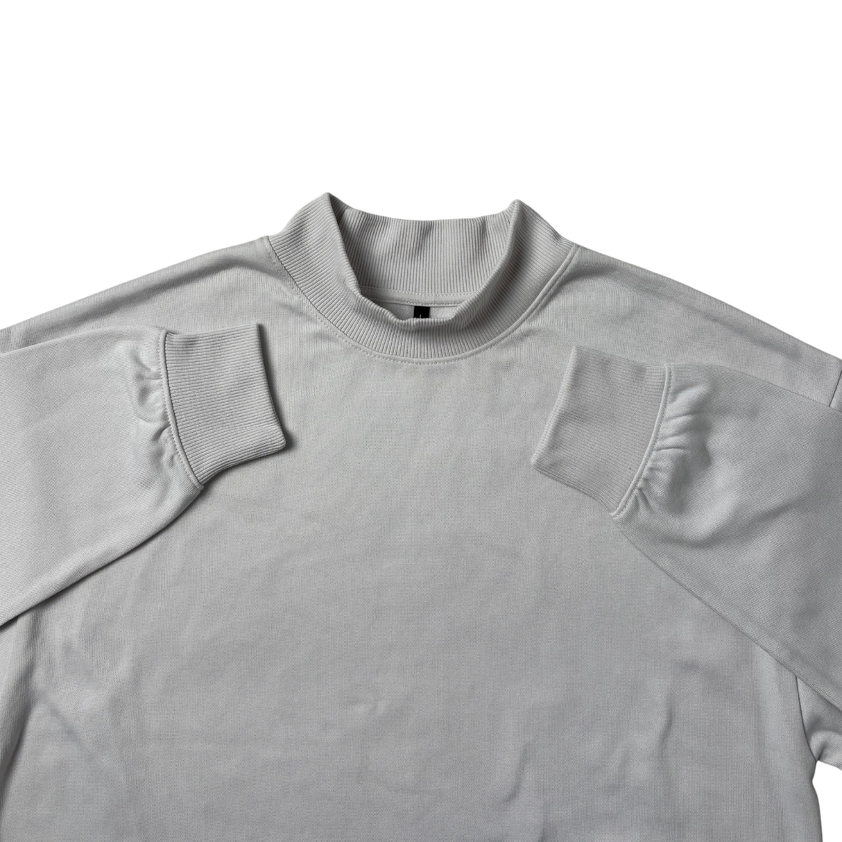 裏起毛スウェットプルオーバー(モックネック)