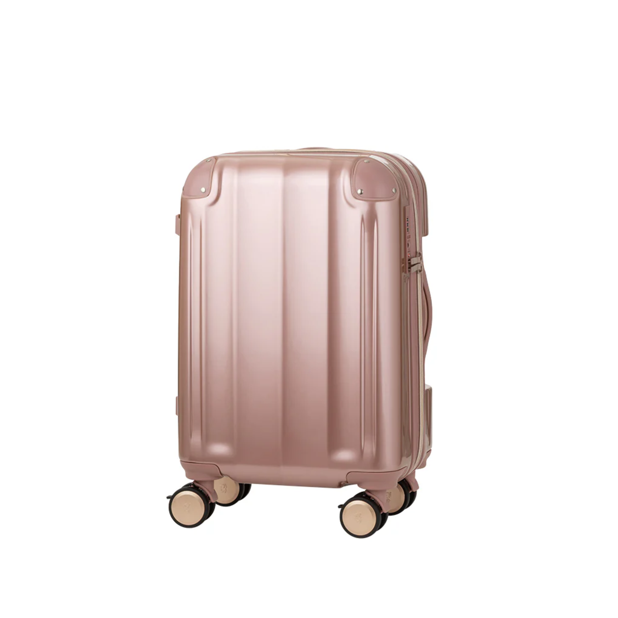 ストッパー付き鏡面拡張ファスナーキャリーVELIRO34L