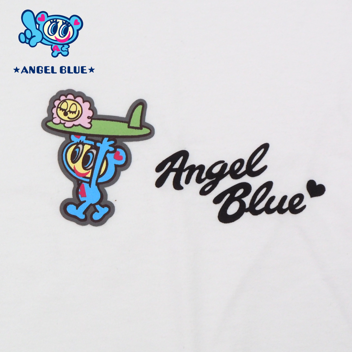 【ANGEL BLUE】プリントTシャツ