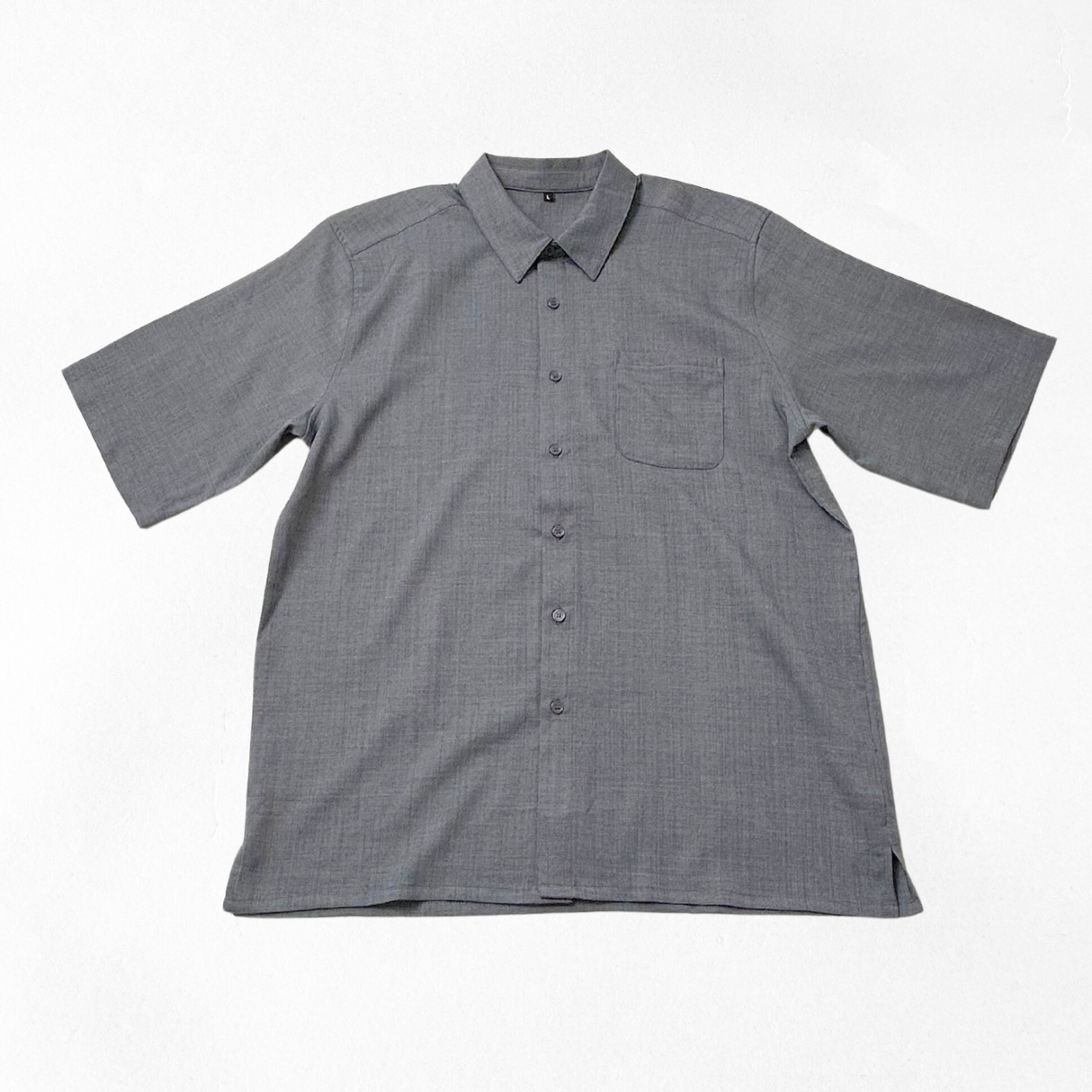 NOBIRUNOストレッチ半袖シャツ(リネンライク)