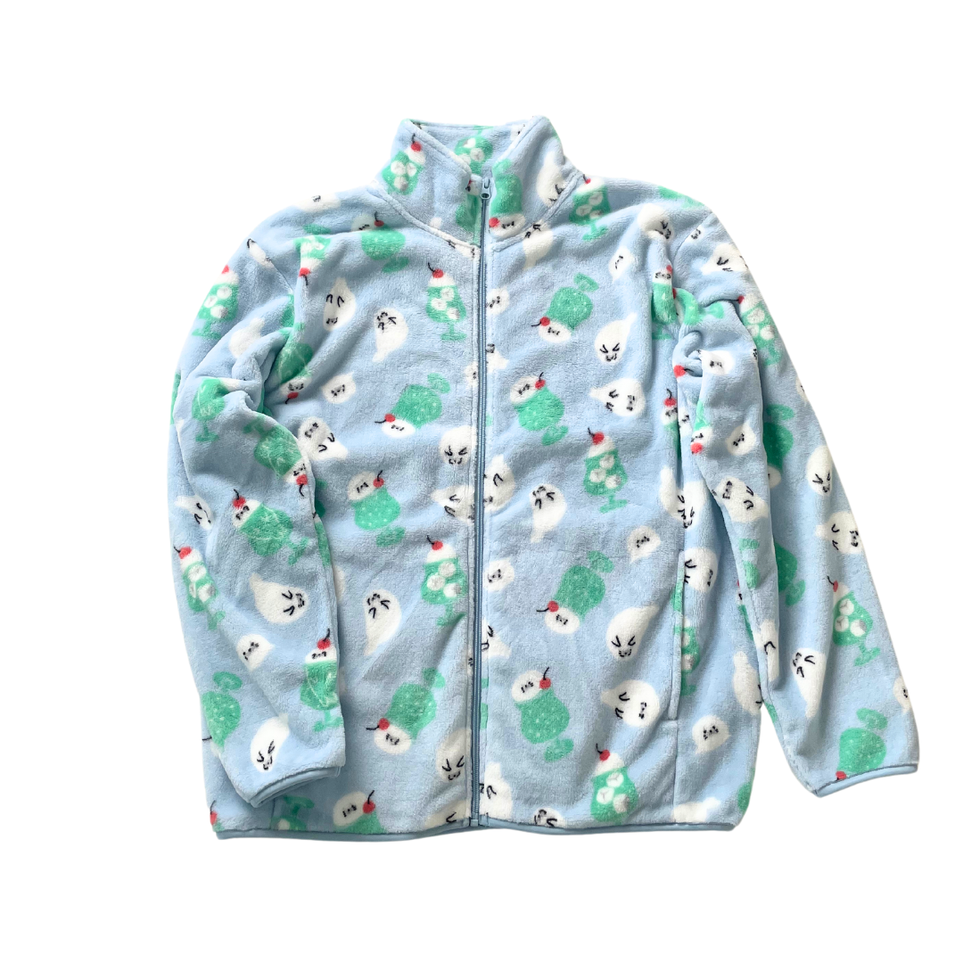 シルキーフリースジャケット 総柄(2024年モデル)