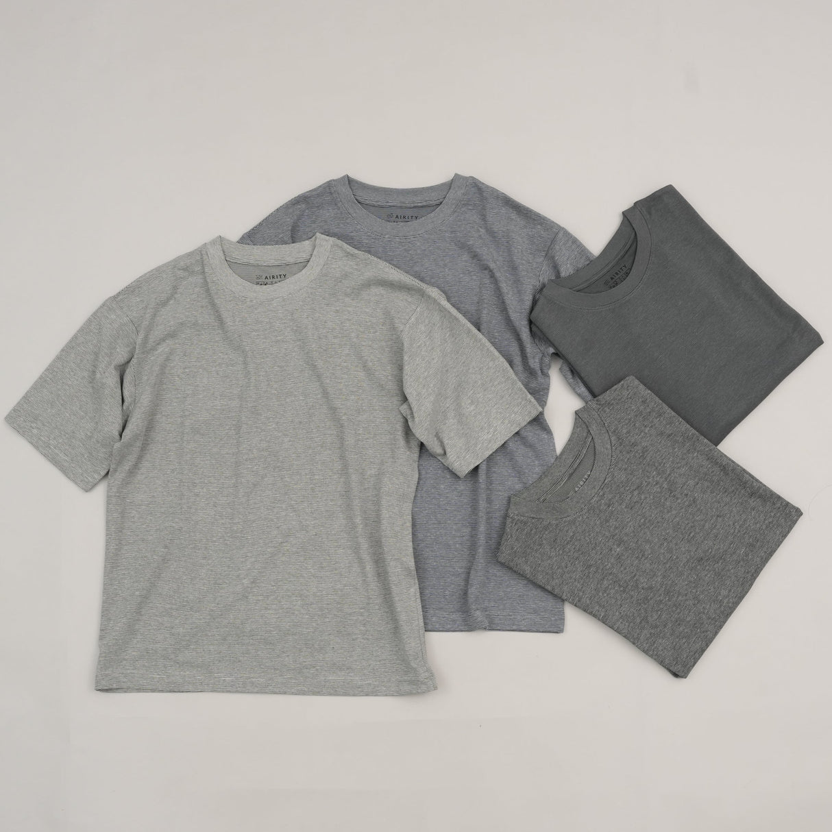 エアリティオーバーサイズTシャツ(ボーダー)