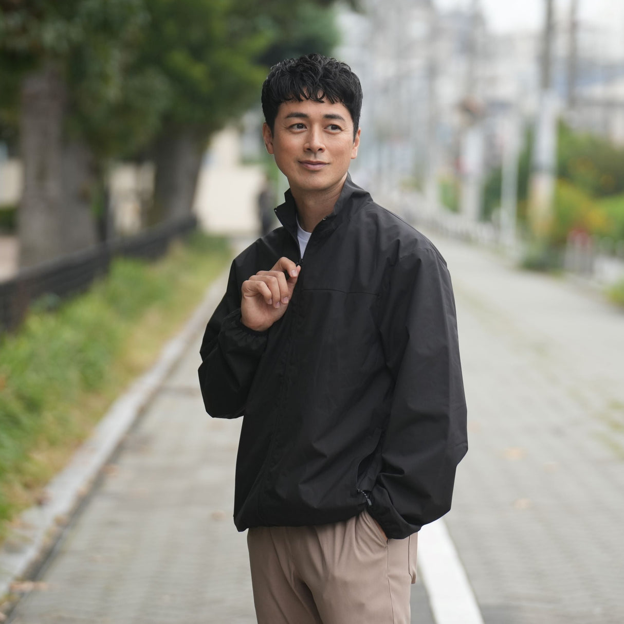 テックシェルスタンドジャケット