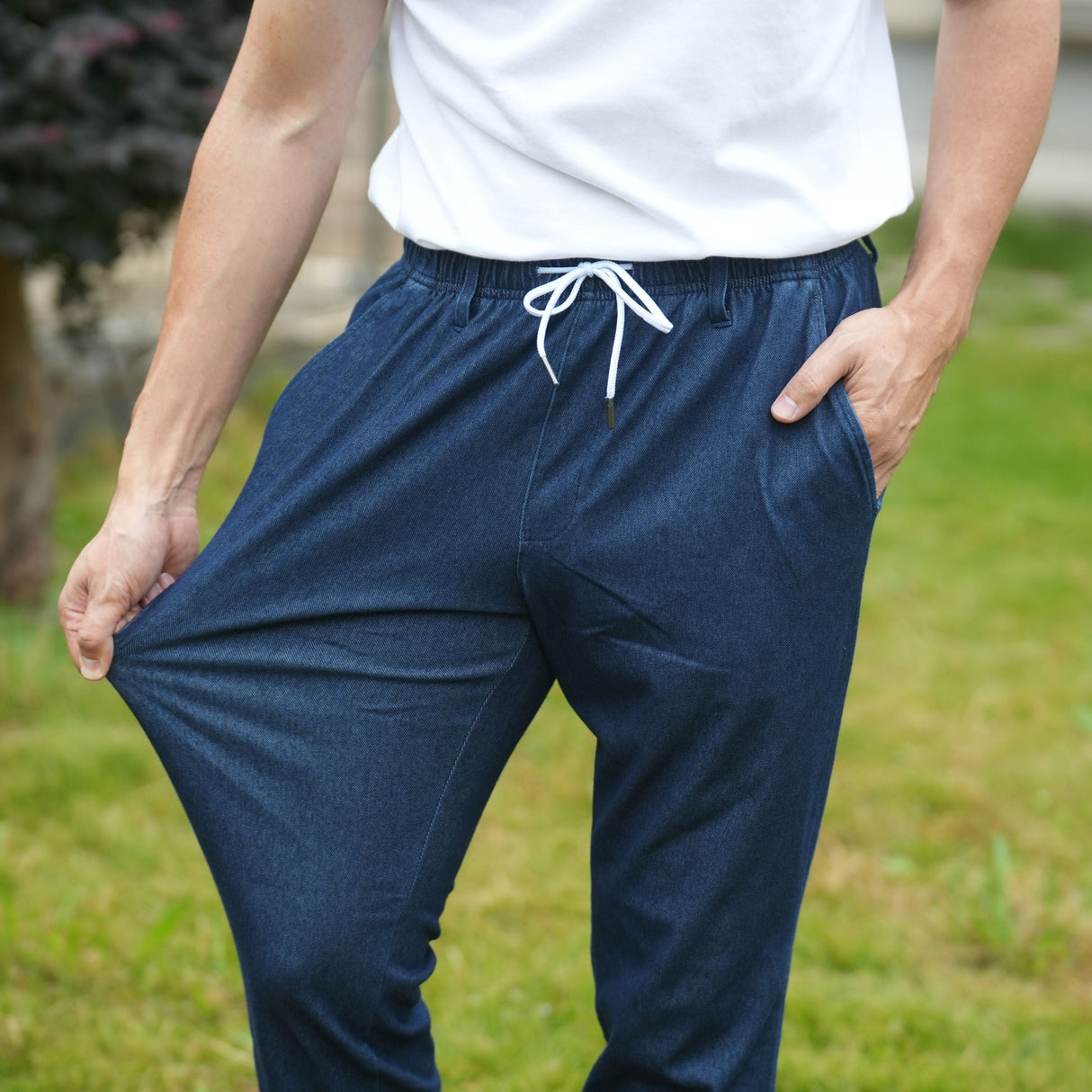 NOBIRUNOストレッチパンツ(デニム)