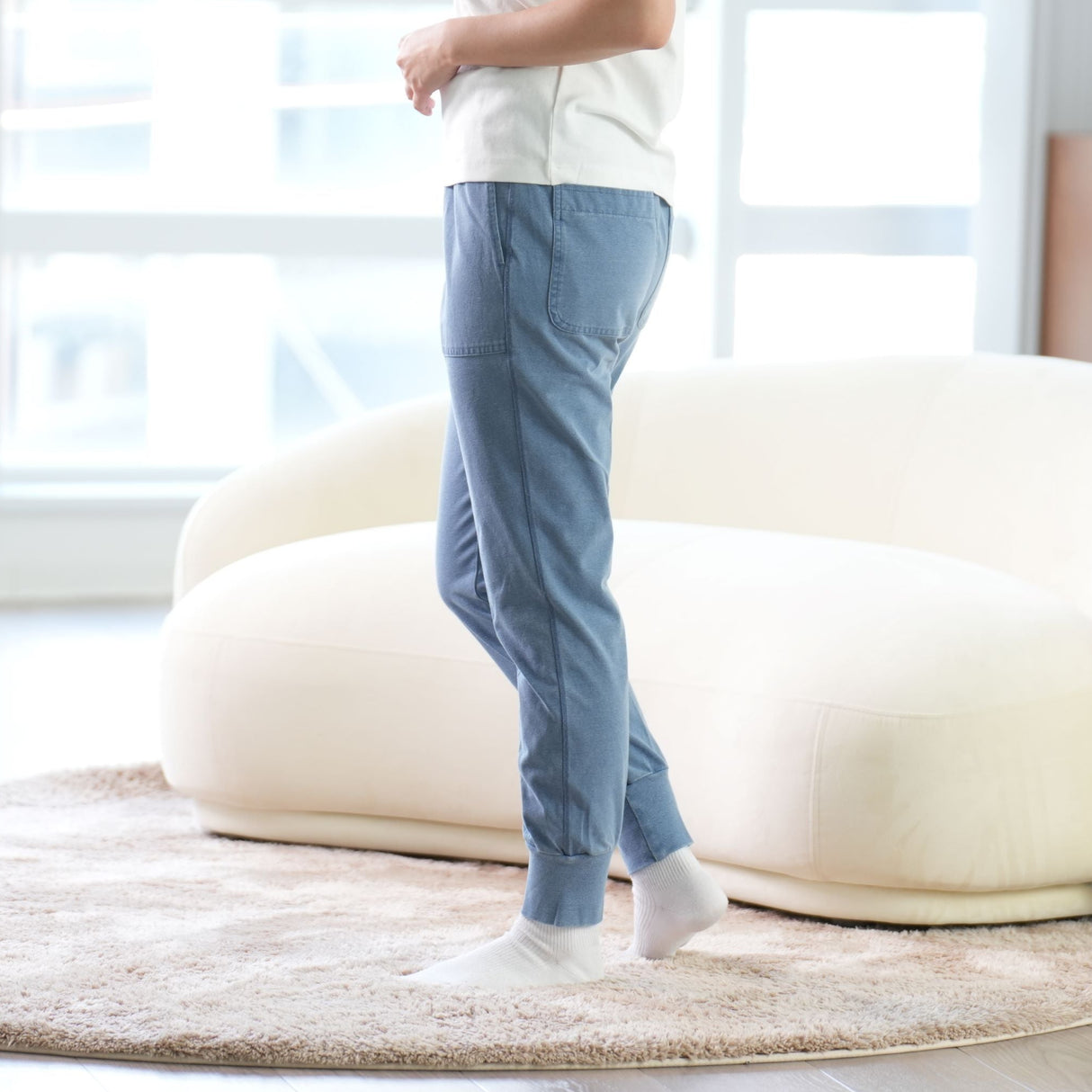 NOBIRUNOストレッチパンツ(デニム)