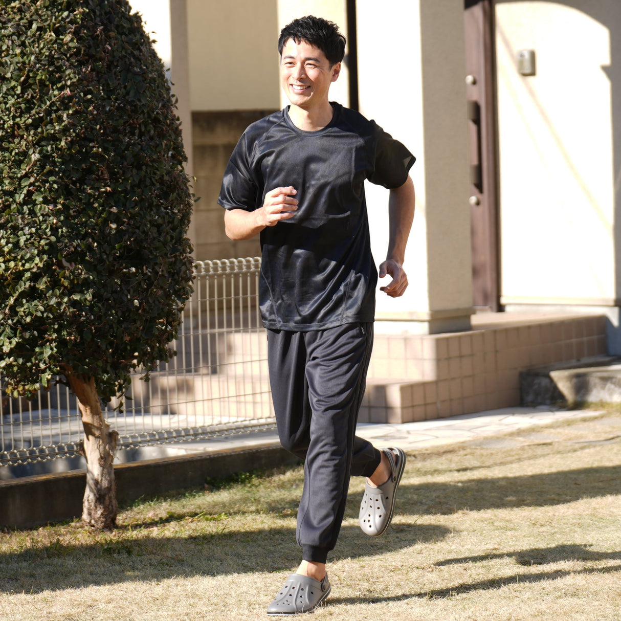 DRYメッシュクルーネックTシャツ