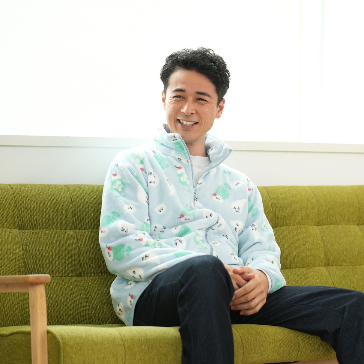 シルキーフリースジャケット 総柄(2024年モデル)