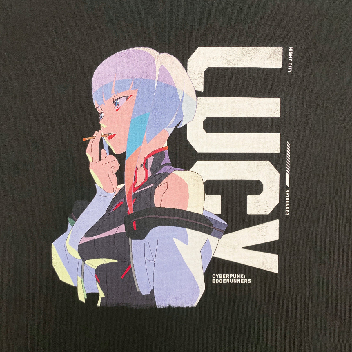 サイバーパンクF柄半袖Tシャツ