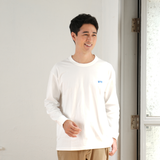 綿100%刺繍Tシャツ(長袖)