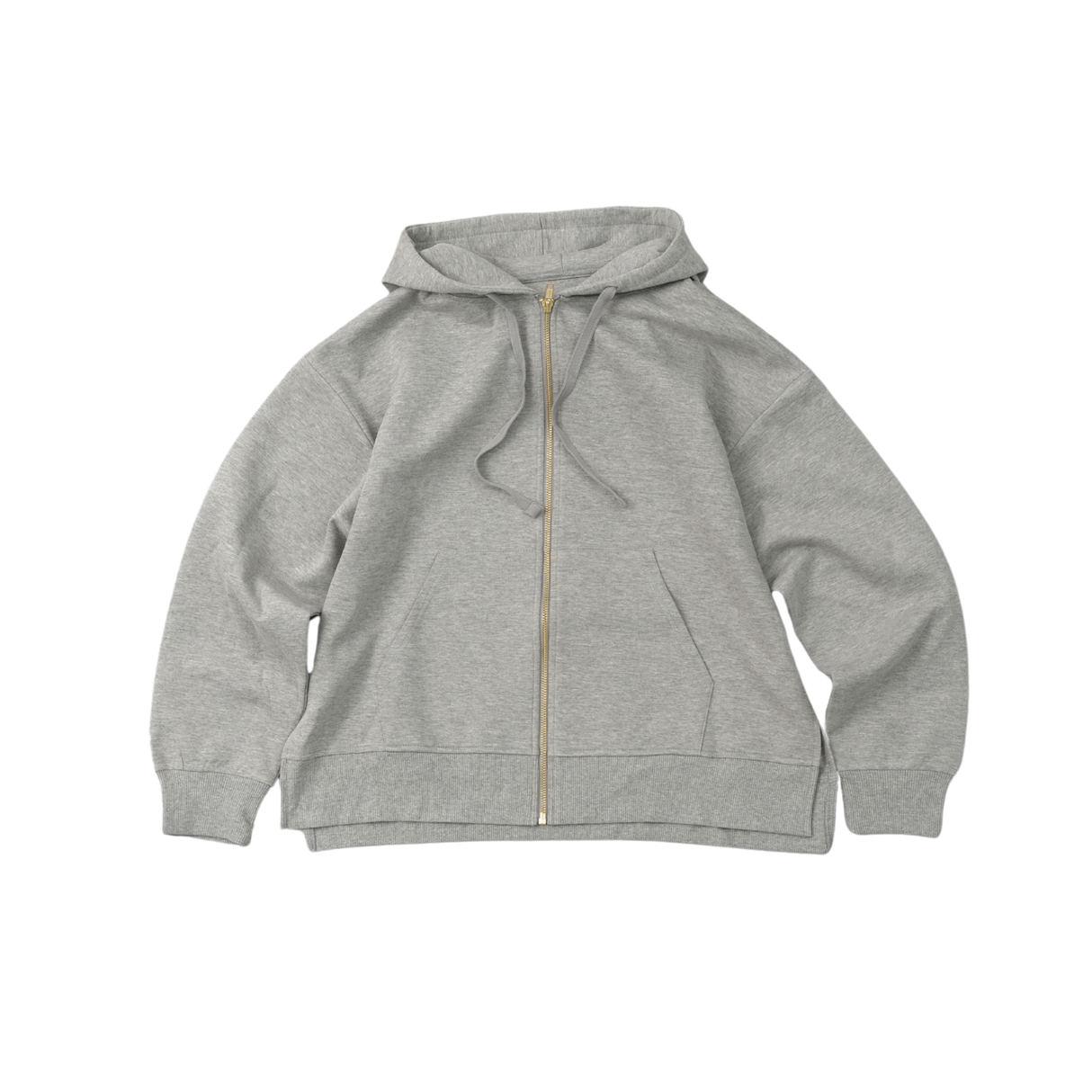 【AIRY】ストレッチ スウェット ジップパーカー