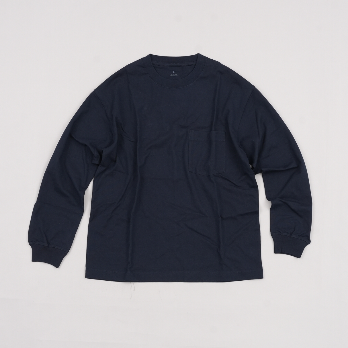 綿100%BIG Tシャツ(長袖)