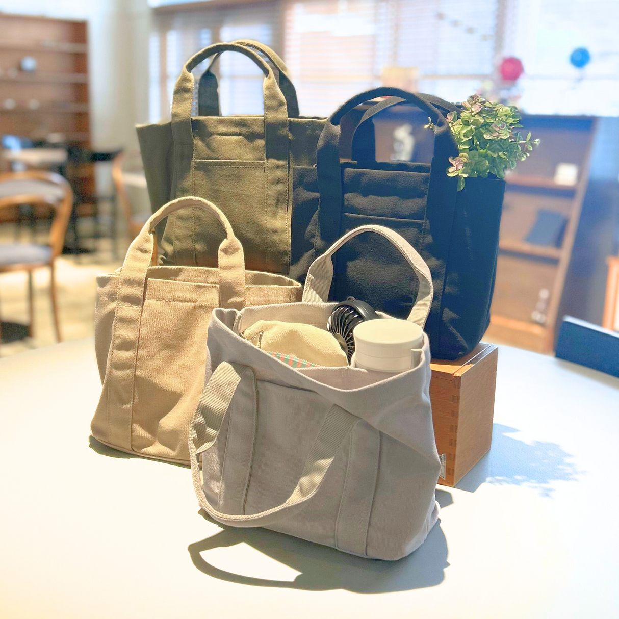 すっきりデイリートートバッグ