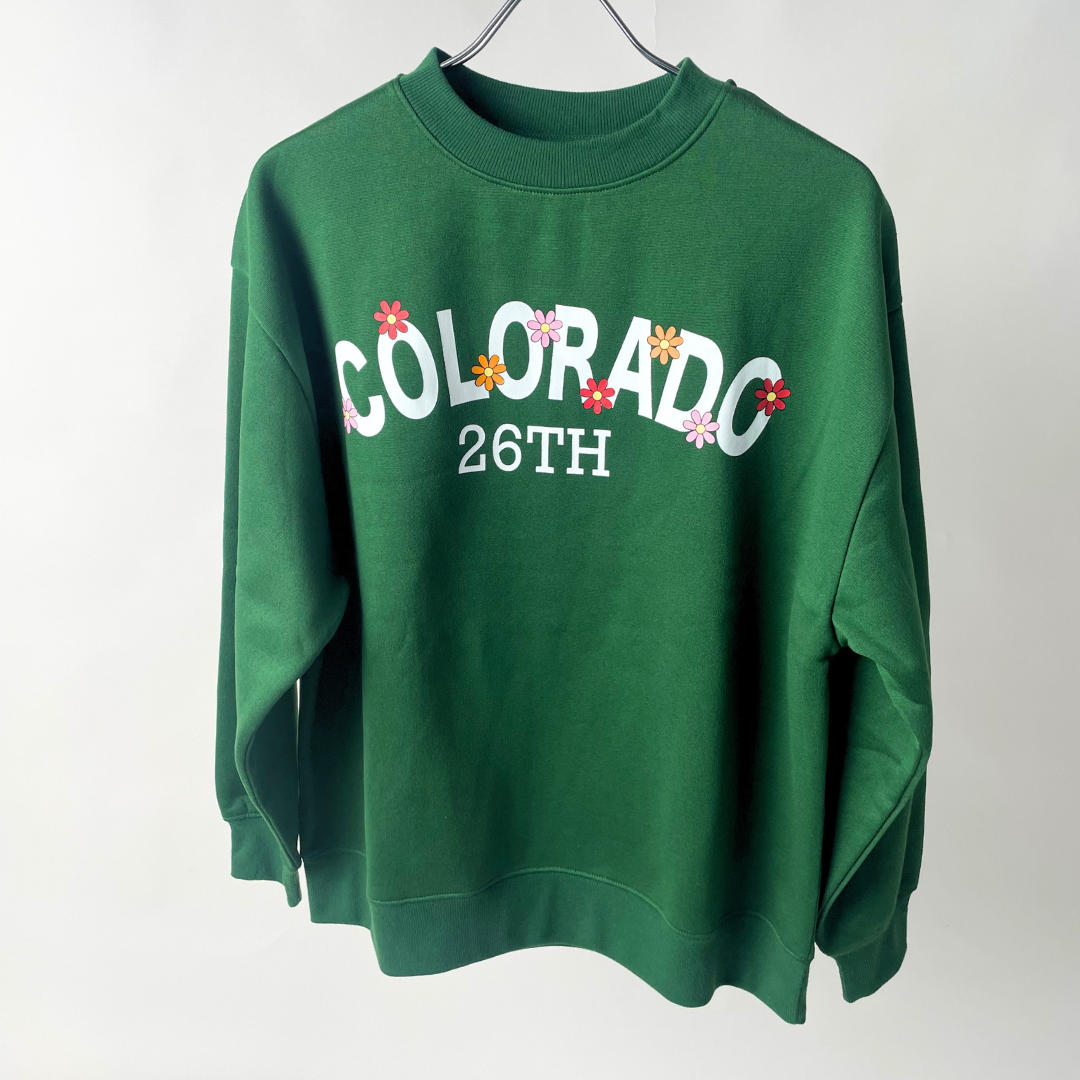 裏起毛スウェットプルオーバー