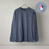 綿100%刺繍Tシャツ(長袖)