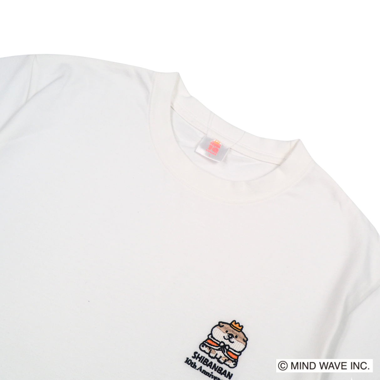 【しばんばん】ワンポイント刺繍Tシャツ