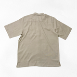 NOBIRUNOストレッチ半袖シャツ（リネンライク）