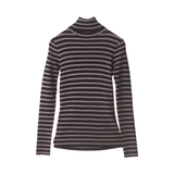 シルキーニットタートルネック