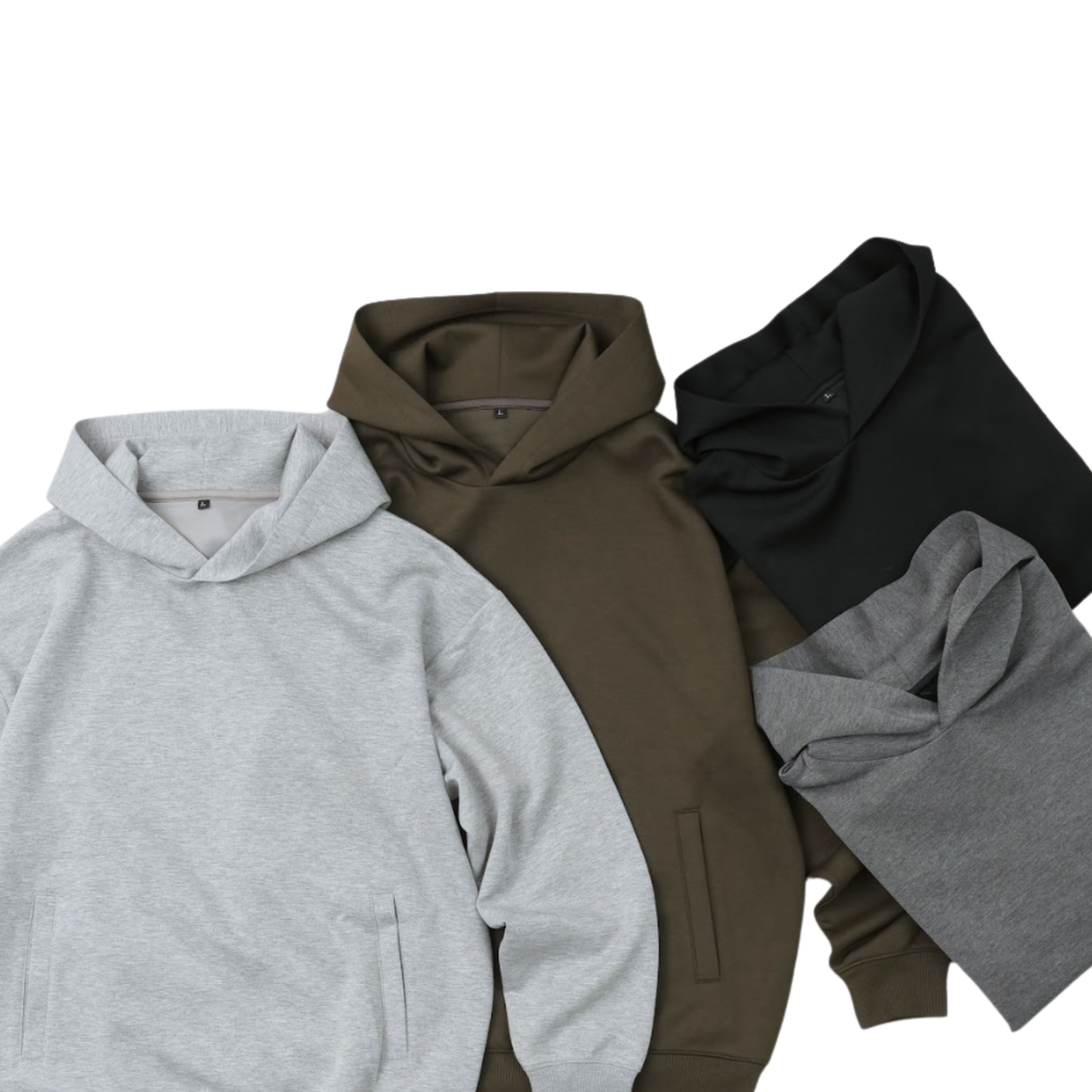 エアリーストレッチ オーバーサイズプルパーカー