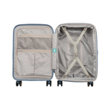 ストッパー付き鏡面拡張ファスナーキャリーVELIRO34L
