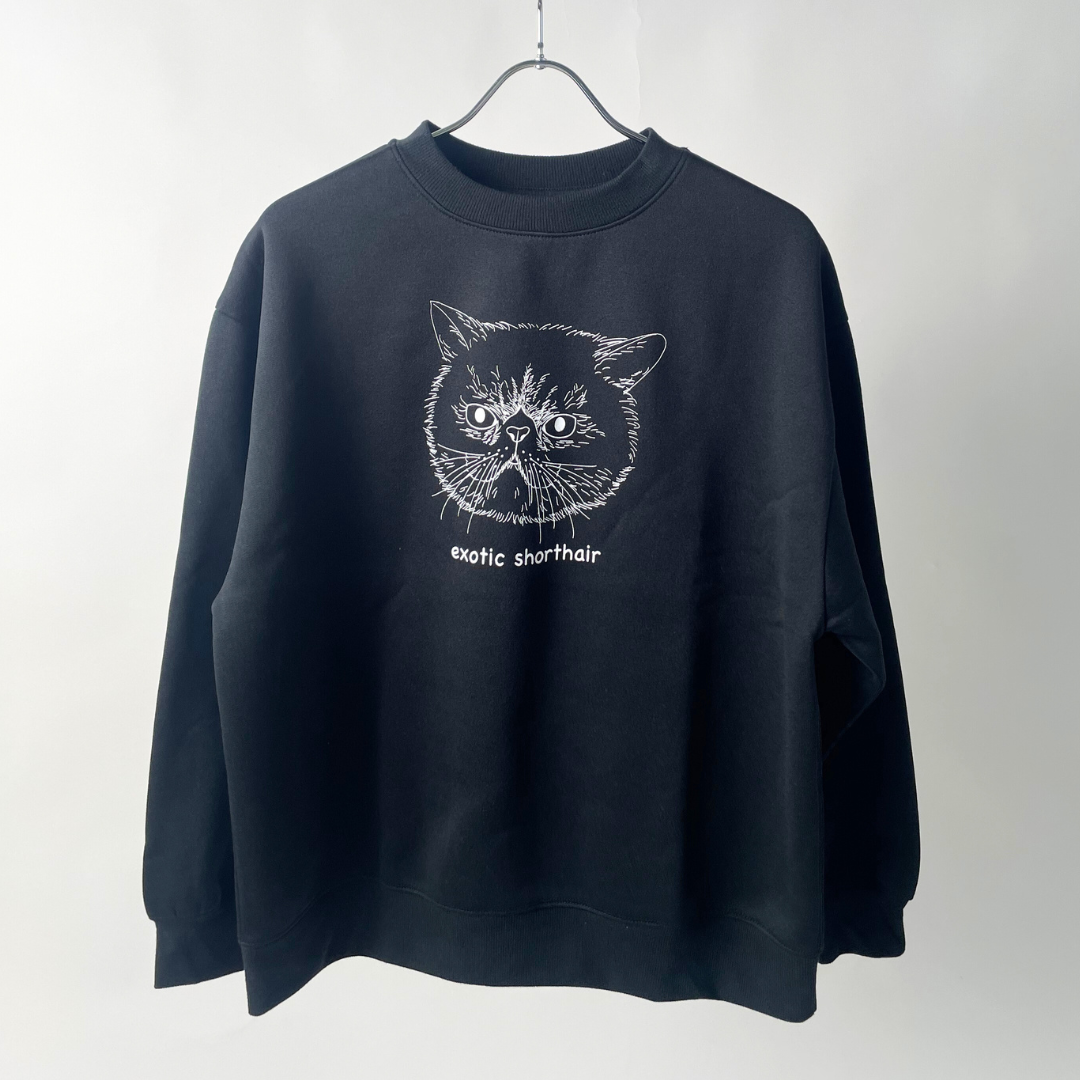 裏起毛スウェットプルオーバー