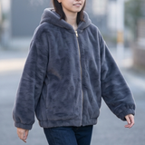 ファーリーフーディージャケット