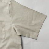 NOBIRUNOストレッチ半袖シャツ（リネンライク）