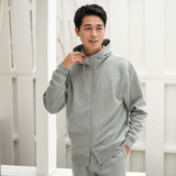 【AIRY】ストレッチ スウェット ジップパーカー