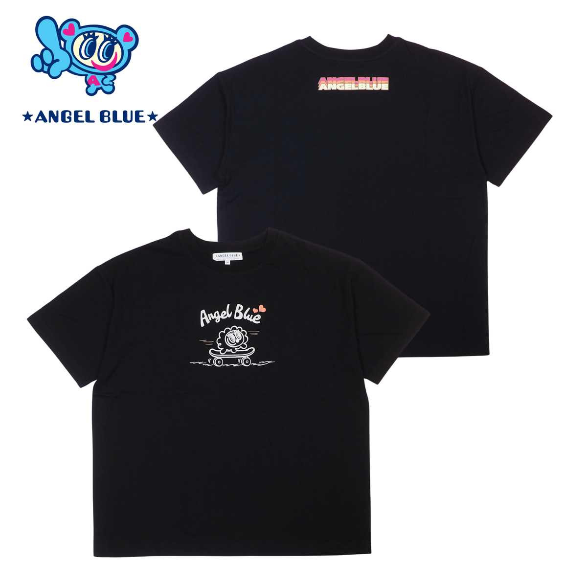 【ANGEL BLUE】プリントTシャツ