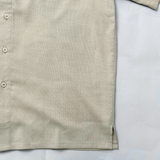 NOBIRUNOストレッチ半袖シャツ（リネンライク）