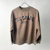 裏起毛スウェットプルオーバー