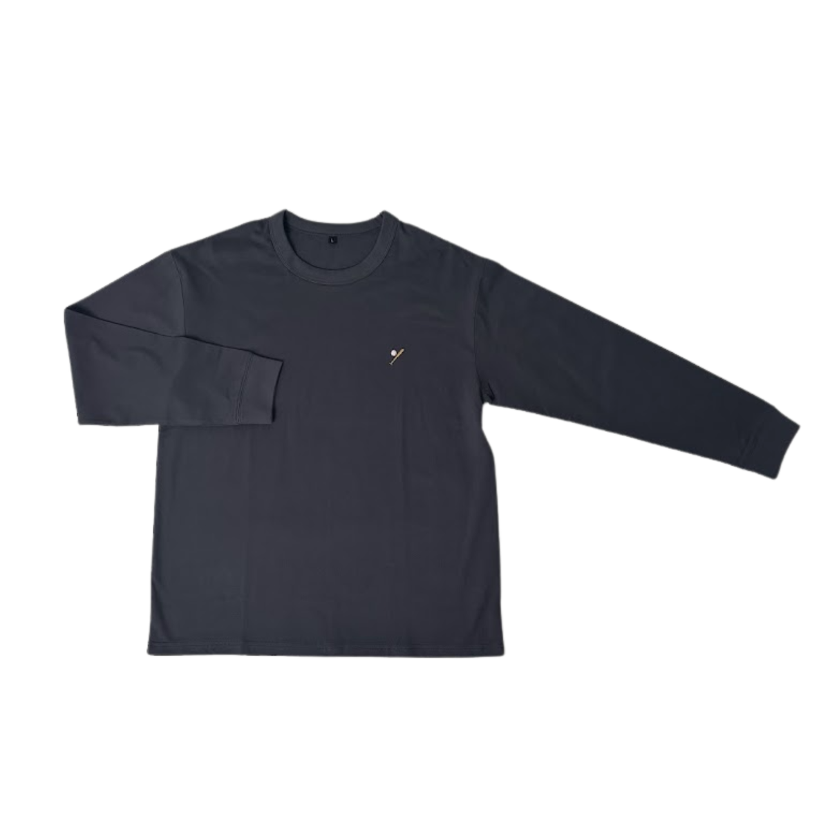 綿100%刺繍Tシャツ(長袖)