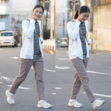 ［NOBIRUNO］ストレッチパンツ