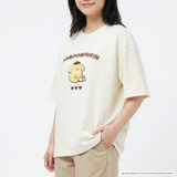 【サンリオキャラクターズ】ポムポムプリンフロント刺繍冷感Tシャツ