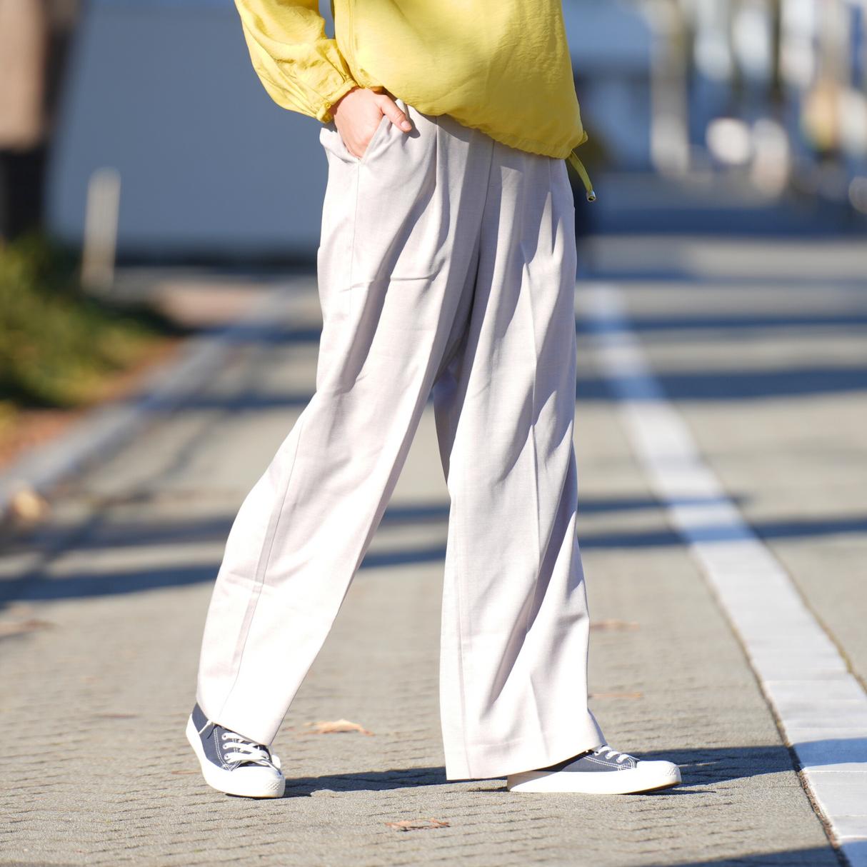 サラックスイージーワイドパンツ – RIALT