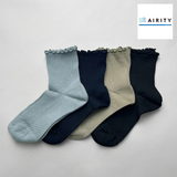 AIRITYソックスメロウクルー（鹿の子）