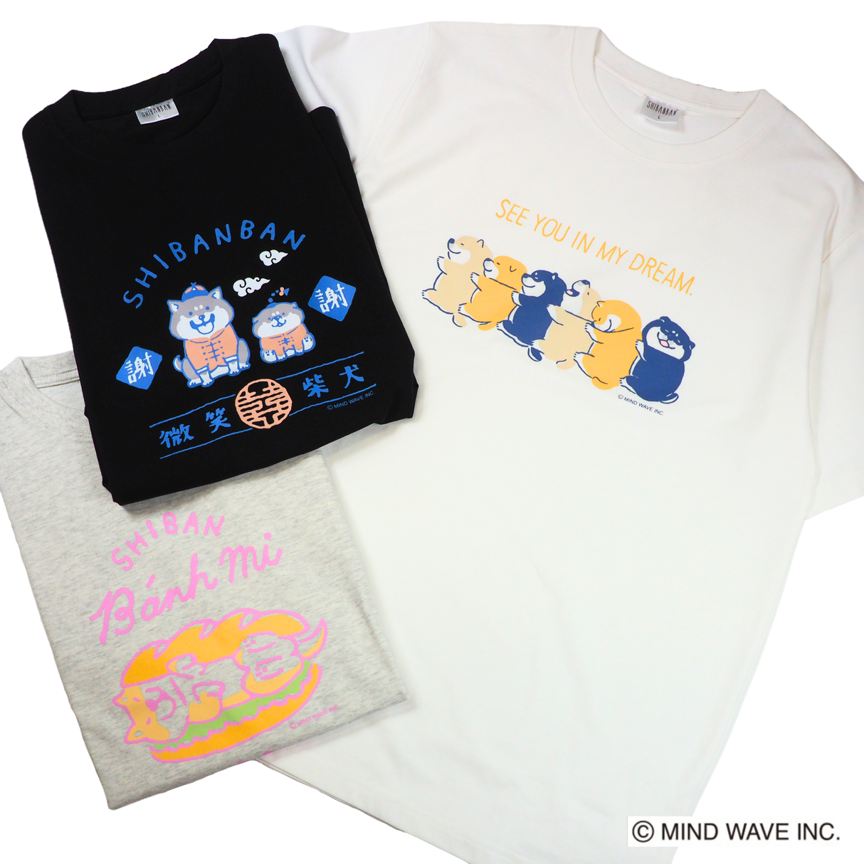 しばんばん プリントTシャツ