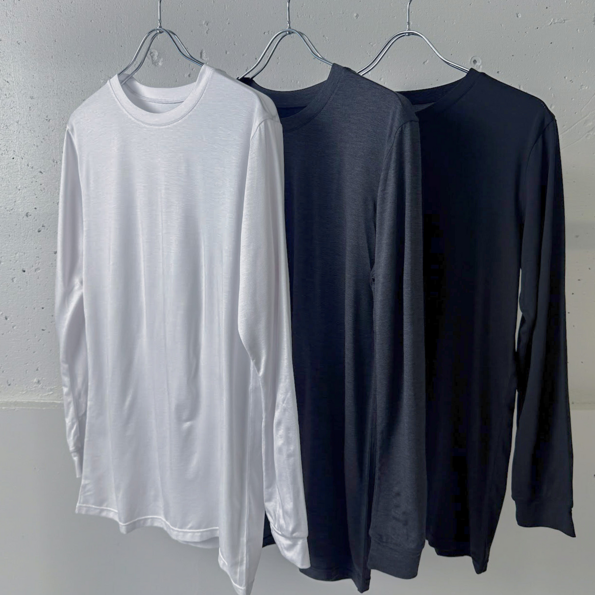 【ONFEEL】クルーネックインナーT/長袖