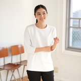 プレミアムファインコットン7分袖Tシャツ