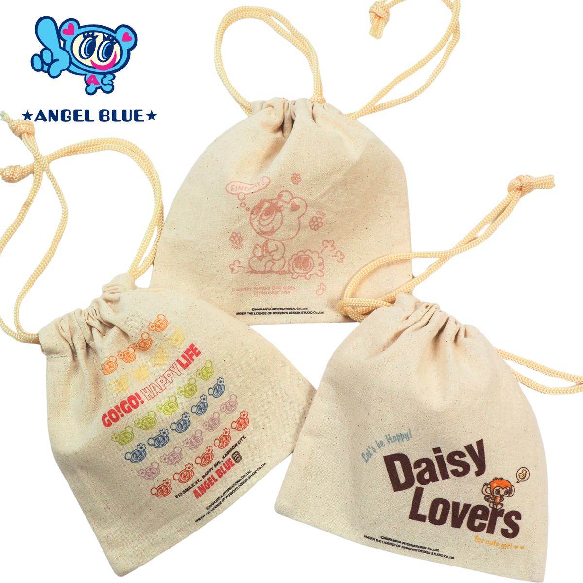 【ANGEL BLUE】巾着