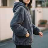 ファーリーフーディージャケット
