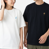 綿100% 刺繍Tシャツ(半袖)