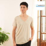 AIRITYメッシュＶネック半袖